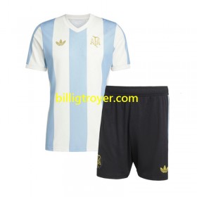 Billige Fotballdrakter Argentina 50 Anniversary Barn Hjemmedraktsett Kortermet